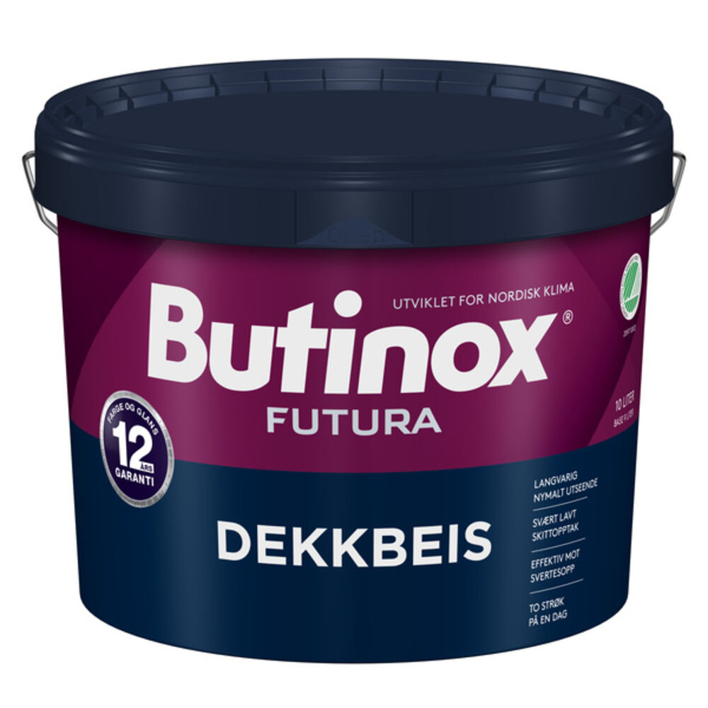 Butinox Futura Dekkbeis Hvit 9 l