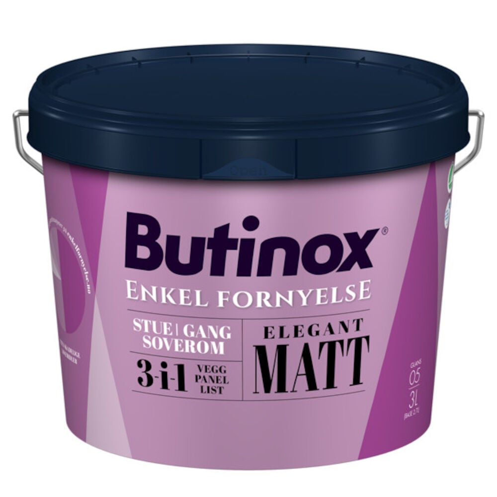 Butinox Stue Gang Soverom - A base Matt 2,7 l