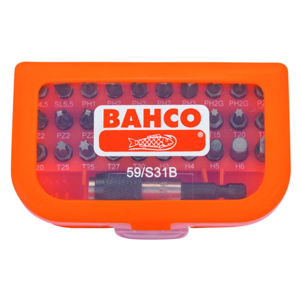 Bahco Bits 31 Deler Basic 1/4"
