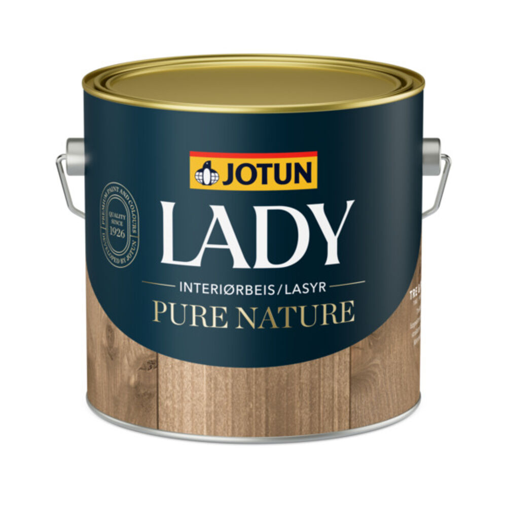 Lady Pure Nature Interiørbeis - Klar base 2,7 l