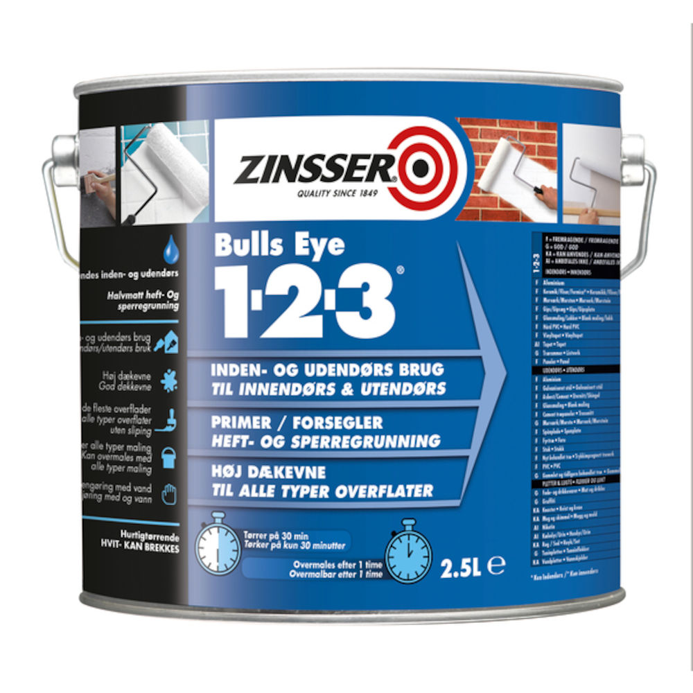 Zinsser Sperre -og Heftgrunn 10 l