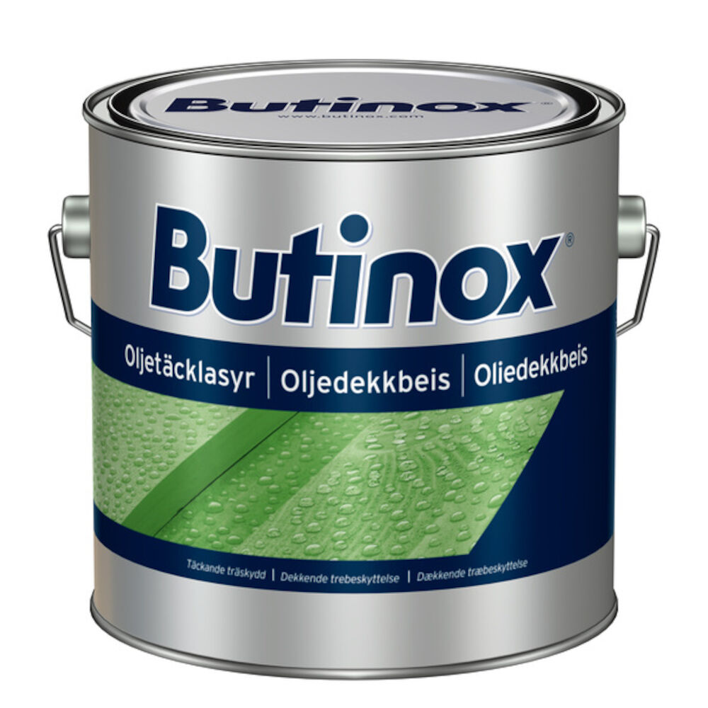 Butinox 2 Oljedekkbeis 535 Helhvit 3 l