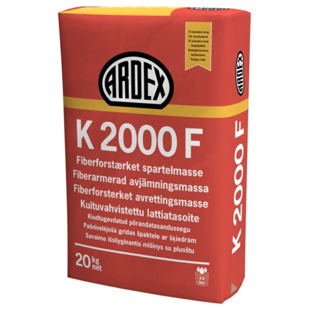 Ardex K 2000 Fiber Selvutjevnende Avrettingsmasse - 20 kg