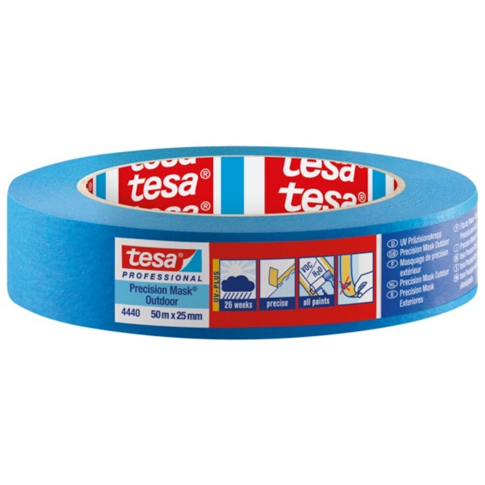 Tesa Maskeringstape Precision Outdoor 25 mm x 50 m